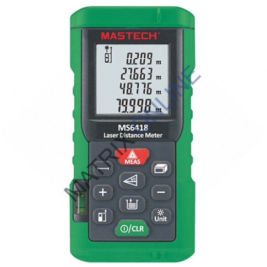 MS6418 Laser Distance Meter 80M