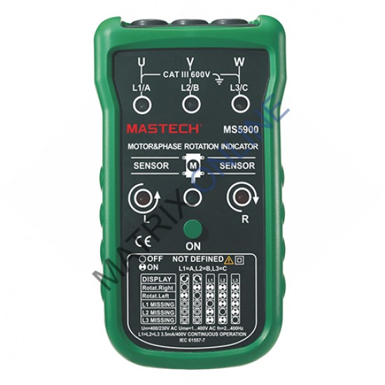 MS5900 Motor & Phase Rotation Indicator