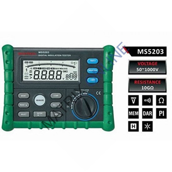 MS5203 Digital Insulation Testers