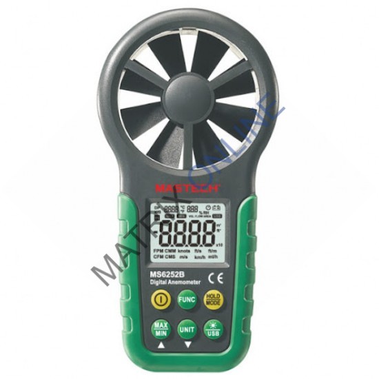 MS6252B Digital Anemometer/ Wind Meter 