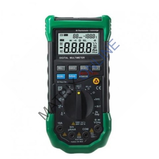 MS8228 Digital Multimeter with Input Temperature 1000V