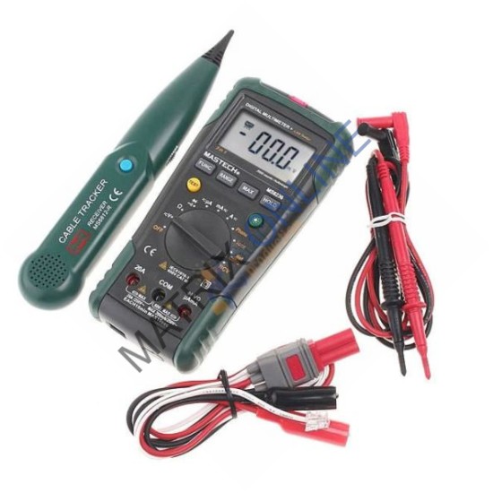 MS8236 Digital Multimeter With LAN/PHONE/TONE Tester