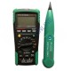 MS8236 Digital Multimeter With LAN/PHONE/TONE Tester