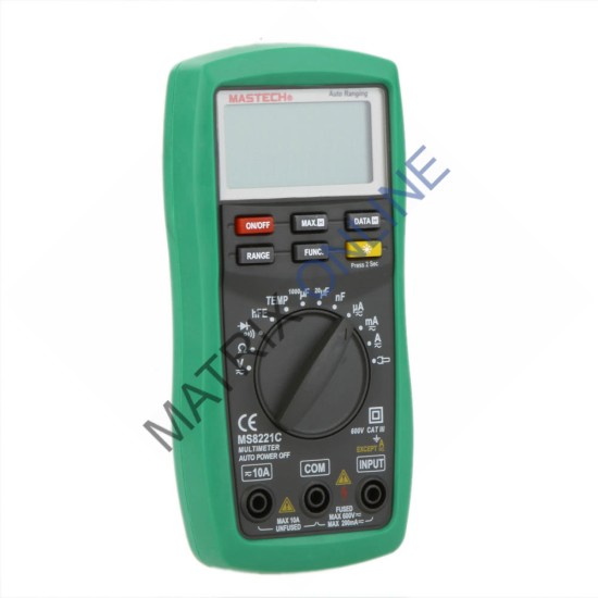 MS8221C Auto Ranging Digital Multimeter 600V