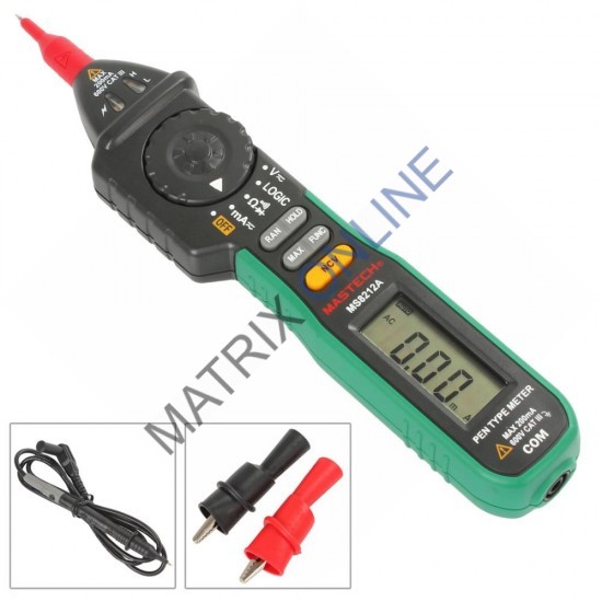 MS8212A Pocket / Pen Type Digital Multimeter 600V