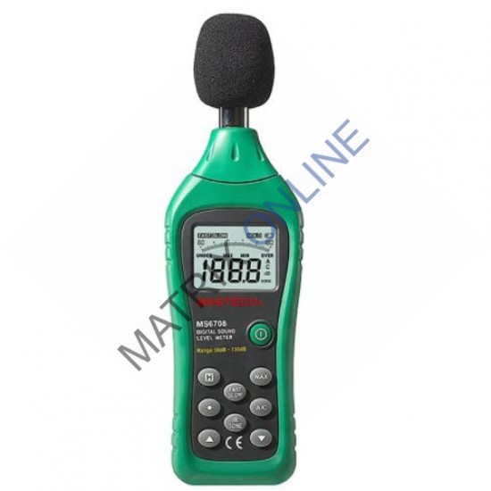 MS6708 Digital Sound Level Meter 30db - 80db