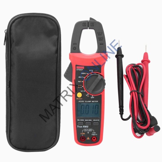  UT203+ Digital AC/DC Clamp Multimeter 600A