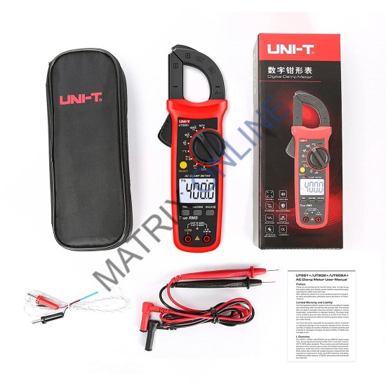 UT202+ Digital AC Clamp Meter 400A