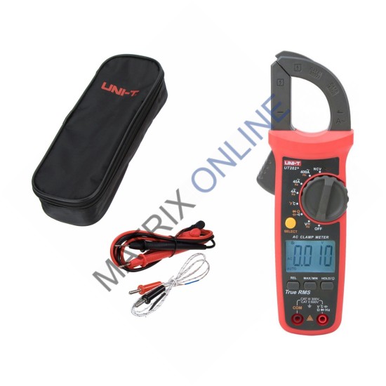 UT202+ Digital AC Clamp Meter 400A