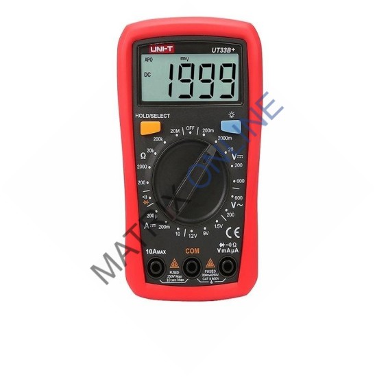 UT33B+ Palm Size Multimeter 600V