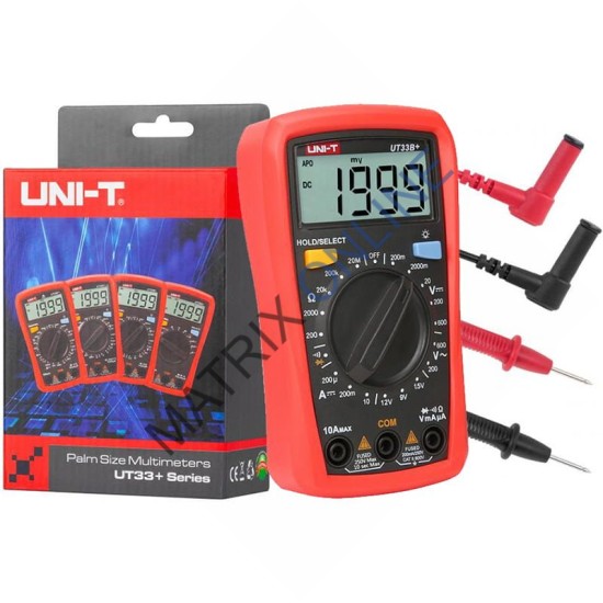 UT33B+ Palm Size Multimeter 600V