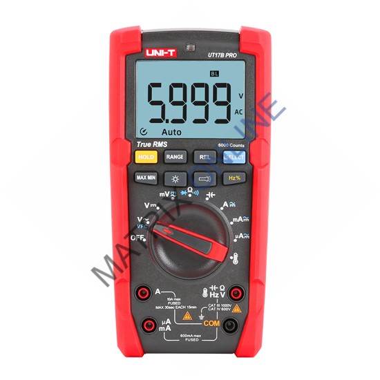 UT17B PRO True RMS Digital Multimeter 1000V