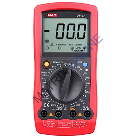 UT107 Automobile Multimeter 750ACV / 1000DCV