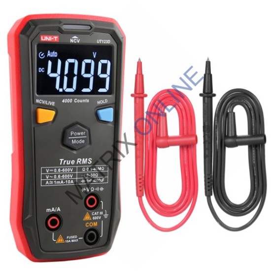 UT123D Smart Digital Multimeter 600V