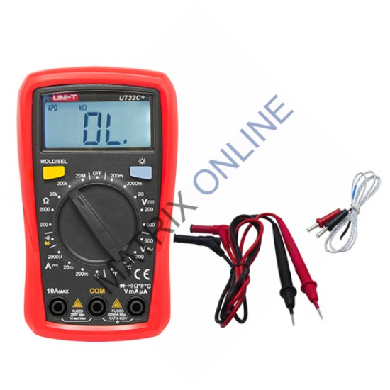 UT33C+ Palm Size Multimeter 600V