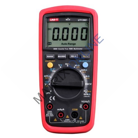 UT139C True RMS Digital Multimeter 600V