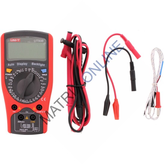 UT50B Modern Digital Multimeters 750ACV / 1000DCV