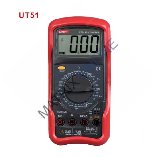 UT51 Digital Multimeter 750ACV / 1000DCV