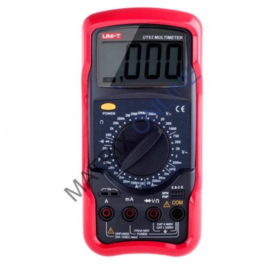 U﻿T52 Digital Multimeter 750ACV / 1000DCV