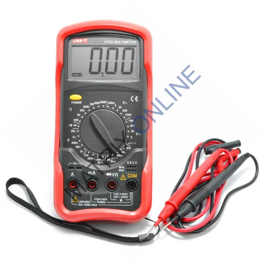 U﻿T52 Digital Multimeter 750ACV / 1000DCV