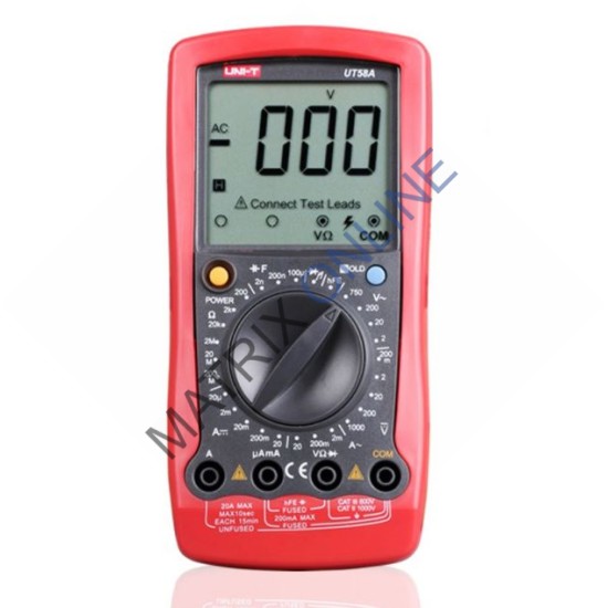 UT58A General Digital Multimeter 750ACV / 1000DCV