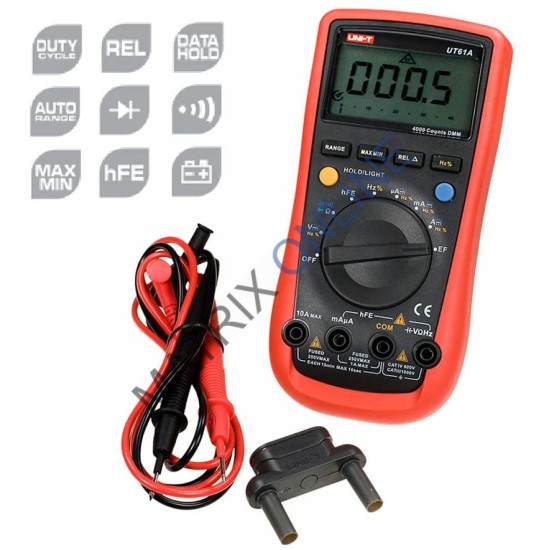 UT61A Modern Digital Multimeter 750ACV / 1000DCV