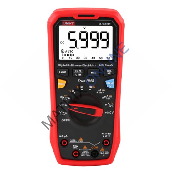 UT61B+ True RMS Digital Multimeter 1000V