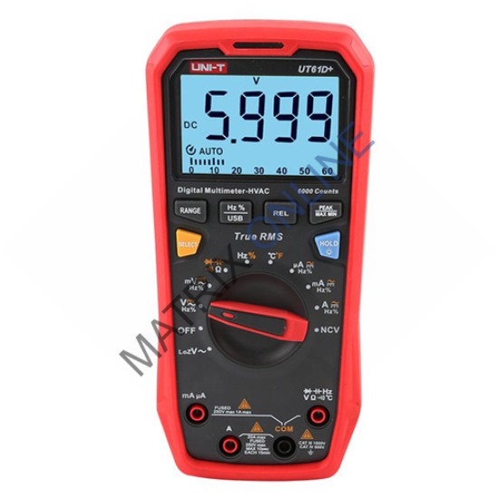 UT61D+ True RMS Digital Multimeter 1000V