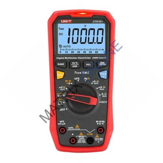 UT61E+ True RMS Digital Multimeter 1000V