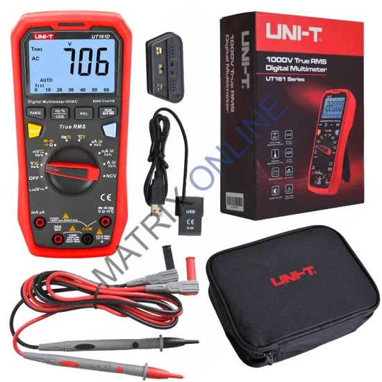 UT161D True RMS Digital Multimeter 1000V