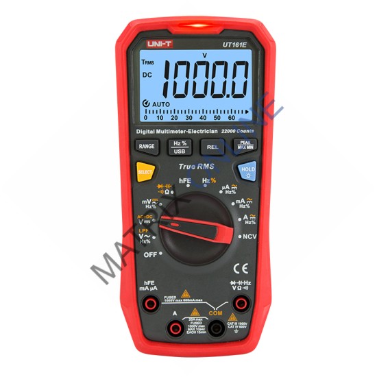 UT161E True RMS Digital Multimeter 1000V