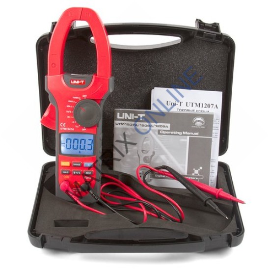 UT207A Digital AC/DC Clamp Meter 1000A