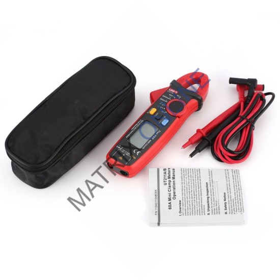 UT211B Mini Digital AC/DC Clamp Meter 60A