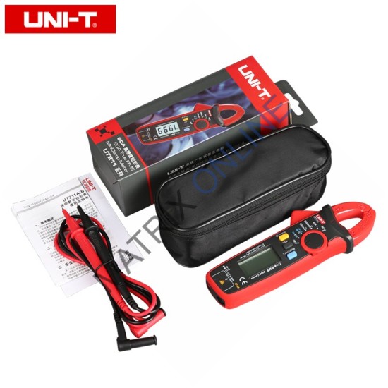 UT211B Mini Digital AC/DC Clamp Meter 60A