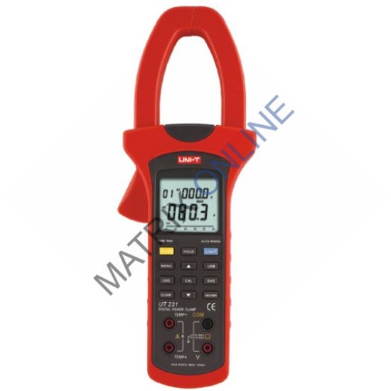 UT231 Digital AC Power Clamp Meters 1000A