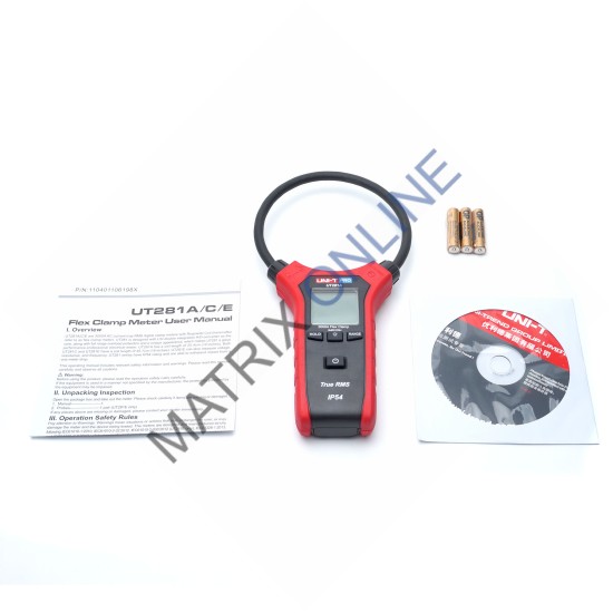 UT281A True RMS Flex Digital Clamp Meter 3000A