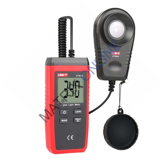 UT383S Digital Light Meter 0~199,900Lux