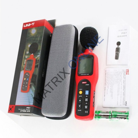 UT352 Digital Sound Level Meter 30~130dB