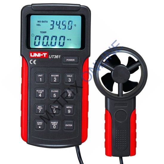 UT361 Digital Anemometer 2m/s ~30m/s