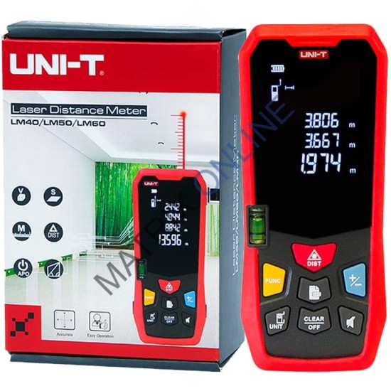 LM120 Digital Laser Distance Meter 120M