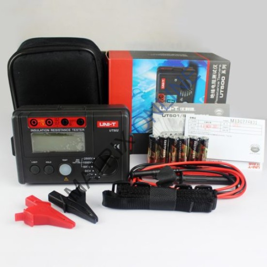 UT502A Digital Insulation Resistance Tester 2500V