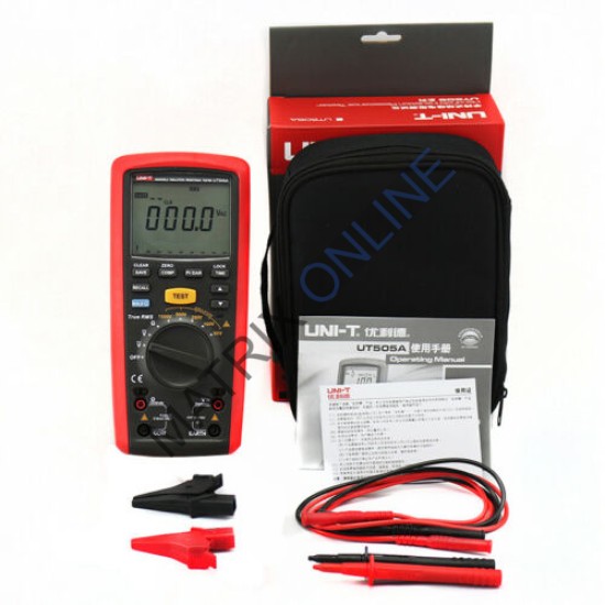 UT505A Digital Handheld Insulation Resistance Tester 1000V