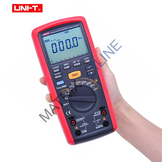 UT505B Digital Handheld Insulation Resistance Tester 1000V