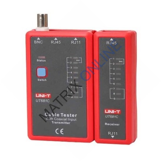 UT681C Cable Tester RJ45, RJ11, BNC