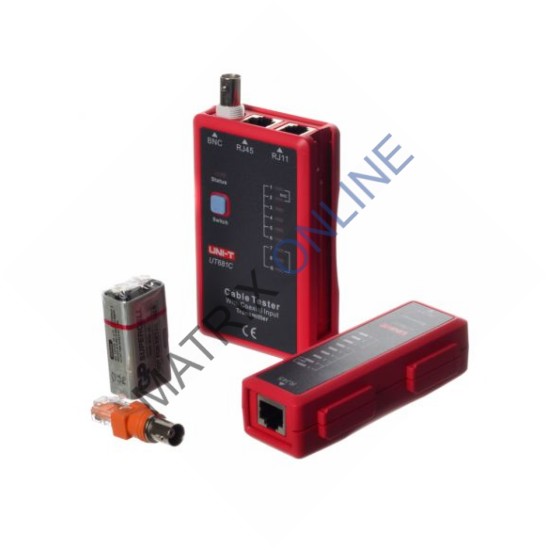 UT681C Cable Tester RJ45, RJ11, BNC