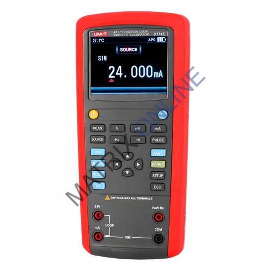 UT715 Digital Multifunction Loop Process Calibrator