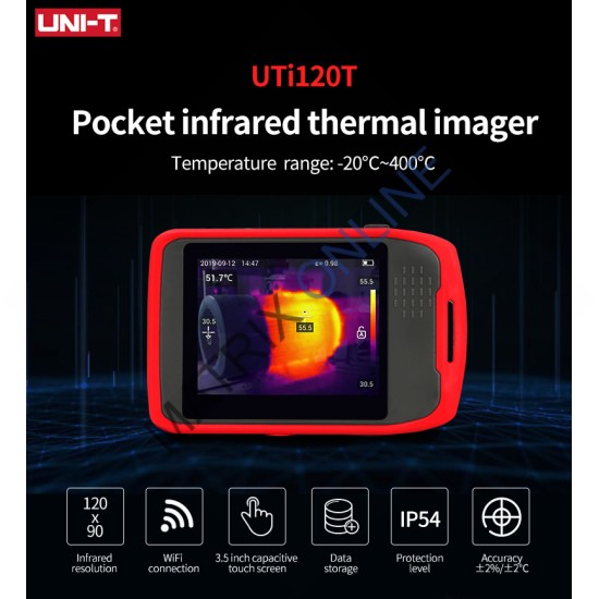 UTi120T Digital Thermal Imager  -20~400℃