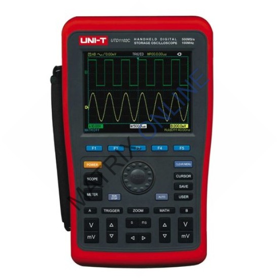 UTD1102C Digital Handheld Oscilloscope 100Mhz