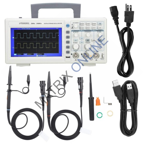 UTD2025CL Digital Storage Oscilloscope 25Mhz