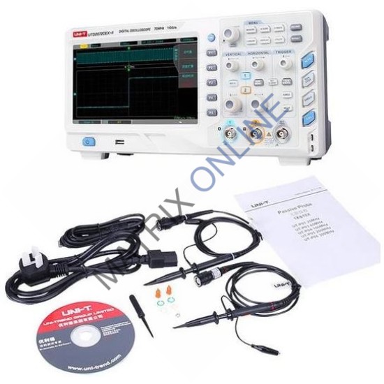 UTD2072CEX-II Digital Storage Oscilloscope 70Mhz